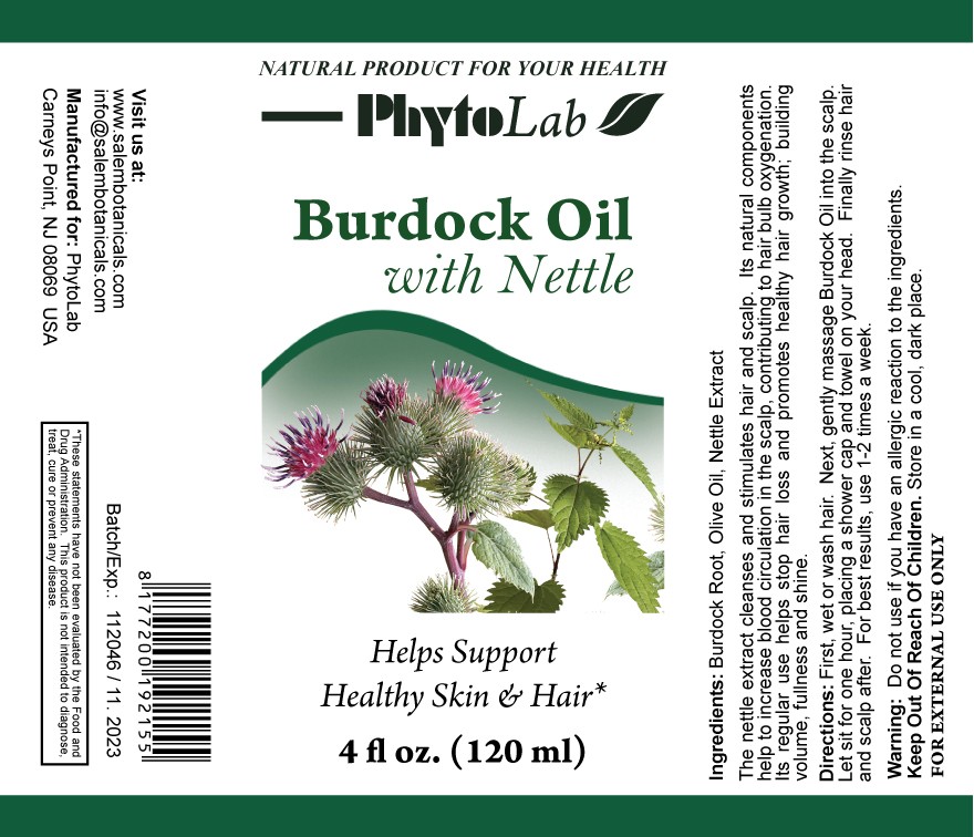 Burdock + Nettle Oil Burdock + Nettle Oil